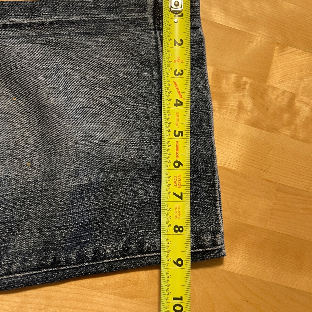 7 For All Mankind Dark Blue Straight Jeans